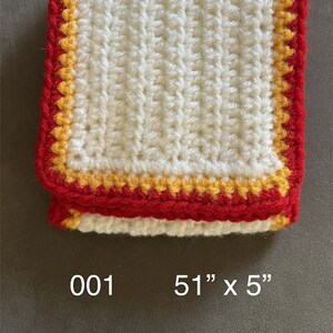 Kansas City Chiefs Colors  Winter Scarf #001