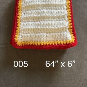Kansas City Chiefs Colors Winter Scarf #005
