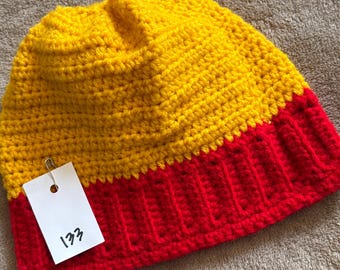 Winter Hat in Kansas City Chiefs colors #133