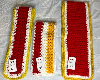 Winterschal in den Farben der Kansas City Chiefs #32