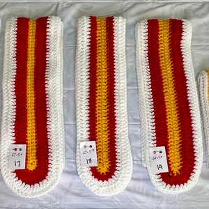 Winter Scarf in Kansas City Chiefs colors #20