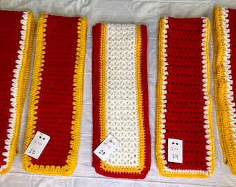 Winterschal in den Farben der Kansas City Chiefs #25