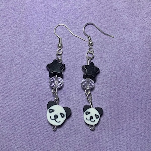 Earrings: Pandas