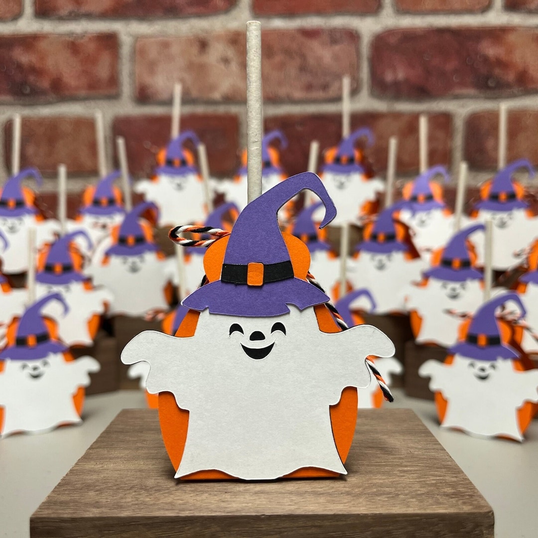 Ghost Lollipop Holders: Halloween Party Favors, Set of 20 - Etsy