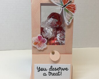Handmade Sweet Treat Dispenser Caddy: Decorative Candy Holder
