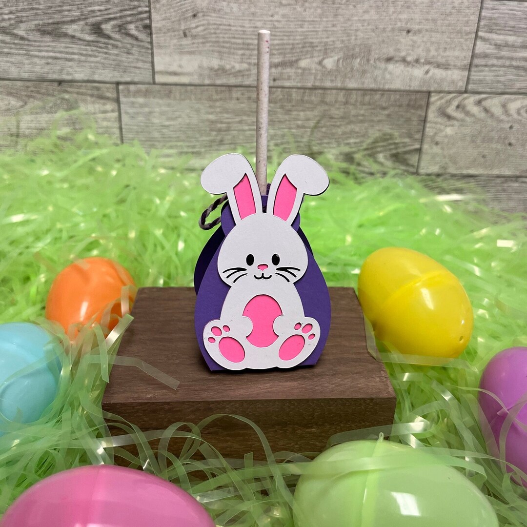 Bunny Rabbit Lollipop Holders, Set of 20, Party Favors, Easter Treats