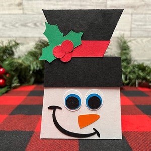 Snowman Treat Boxes: Christmas Favor Boxes, Set of 8