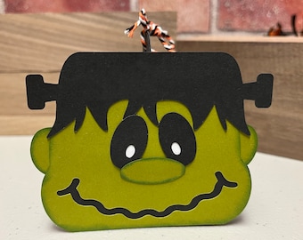 Frankenstein Treat Boxes, Set of 10, Halloween Favor Boxes, Monster Favor Boxes, Frankenstein Gift Boxes, Party Favor