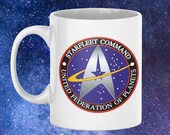 Star Trek Inspired Novelty Coffee Mug - Starship Enterprise Spock Funny Cups - Choose your Design