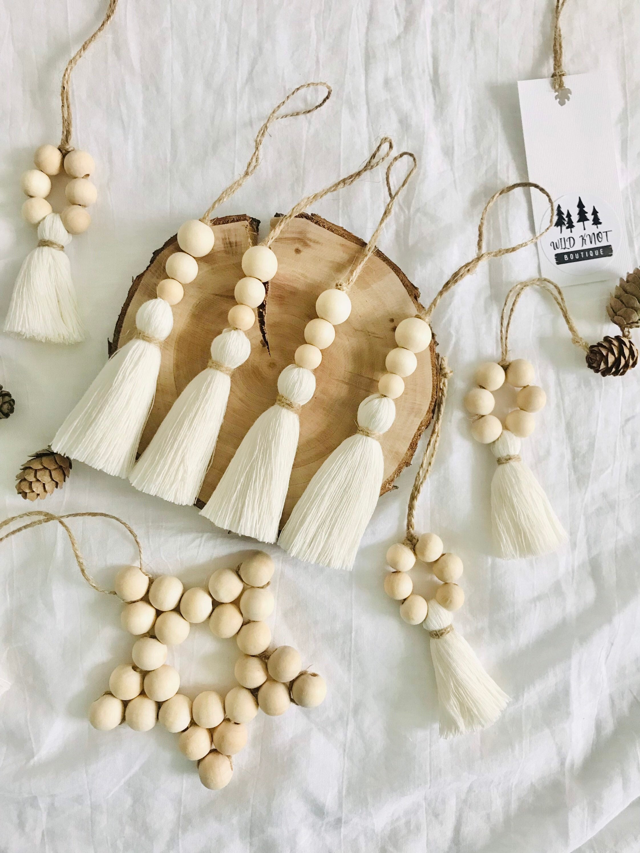Wood Beads // Macrame DIY Supplies