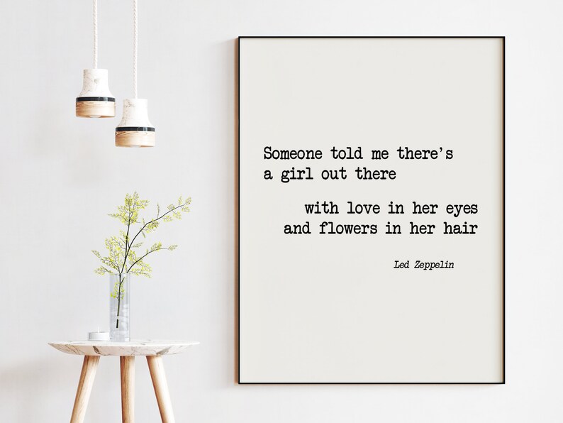 Going to california lyrics art print led zeppelin lyrics led etsy
