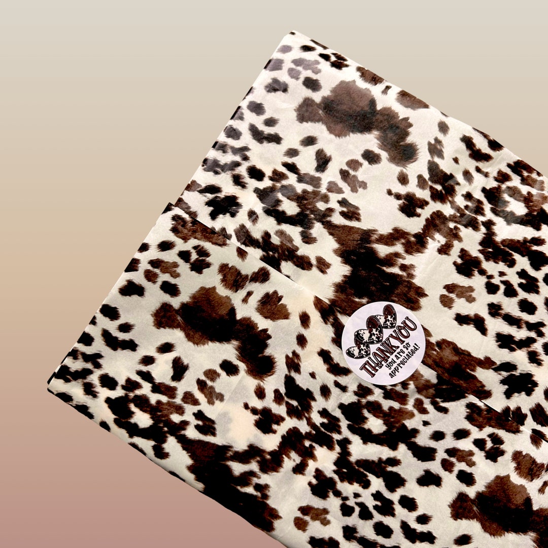 20x30 Large Premium Tissue Paper Sheets, Extra Thick, Classic Cowhide, Boutique Tissue Paper