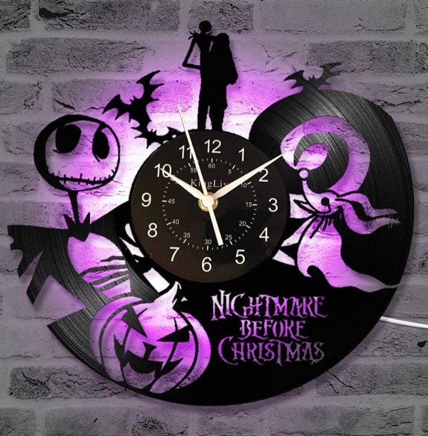 Jack skeleton clock Etsy