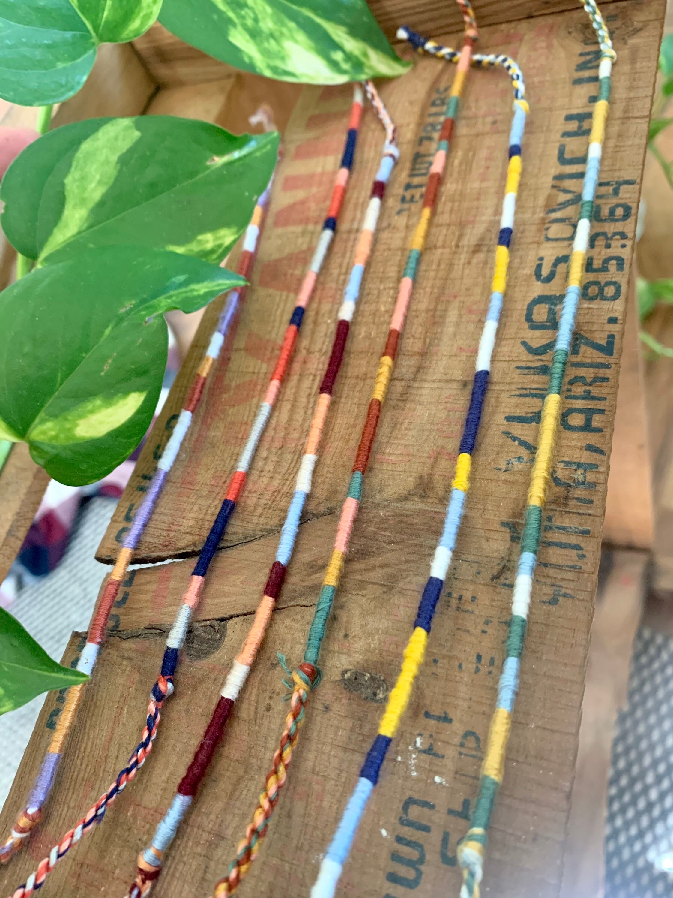 Wrapped Friendship Bracelet - Etsy
