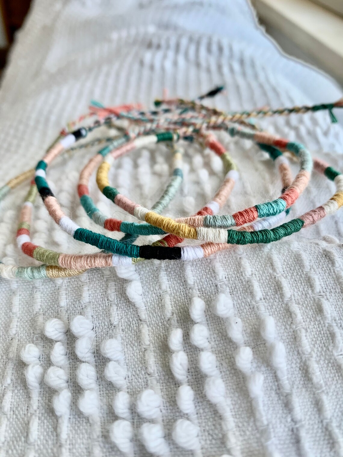 Wrapped Friendship Bracelet Etsy