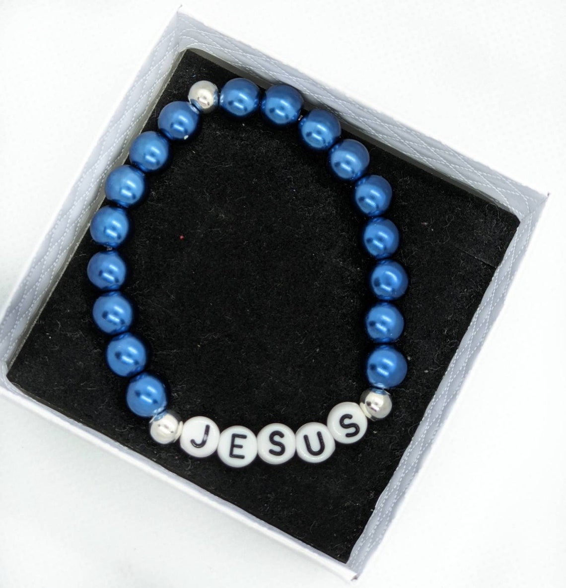 Jesus Bracelet Beaded Bracelet Christian bracelets for Etsy