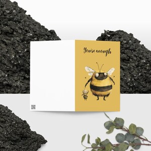 Vous en avez assez - Carte de voeux vierge douce et ludique Forest Buddies