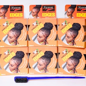 Nyxon Edge Control 6 Packungen + Gratis Brush
