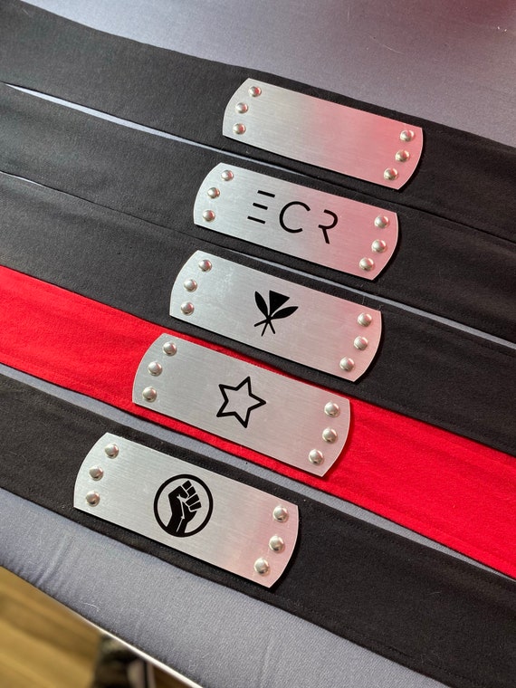 Custom Ninja Headbands Any colors & sign Etsy