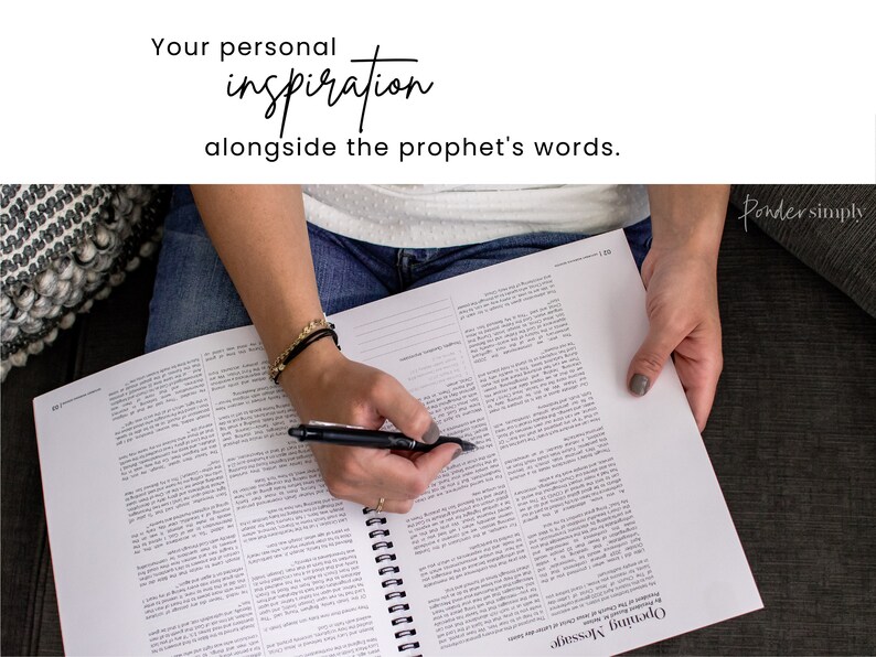 General Conference April 2023 Study Guide LDS Conference Etsy