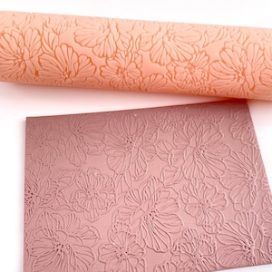 Floral A Texture Roller