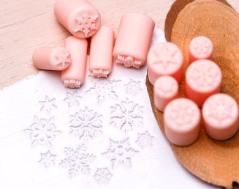 Sellos de copo de nieve