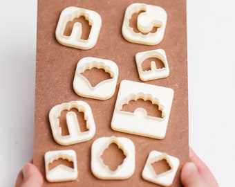 Scallop Clay Cutters