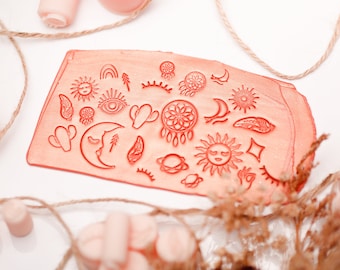 Boho Clay Stamps