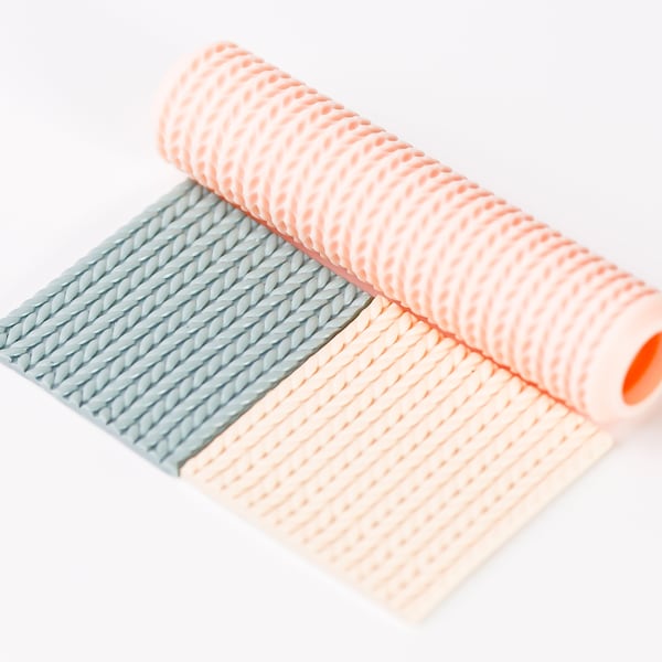 Rouleau de texture tricoté