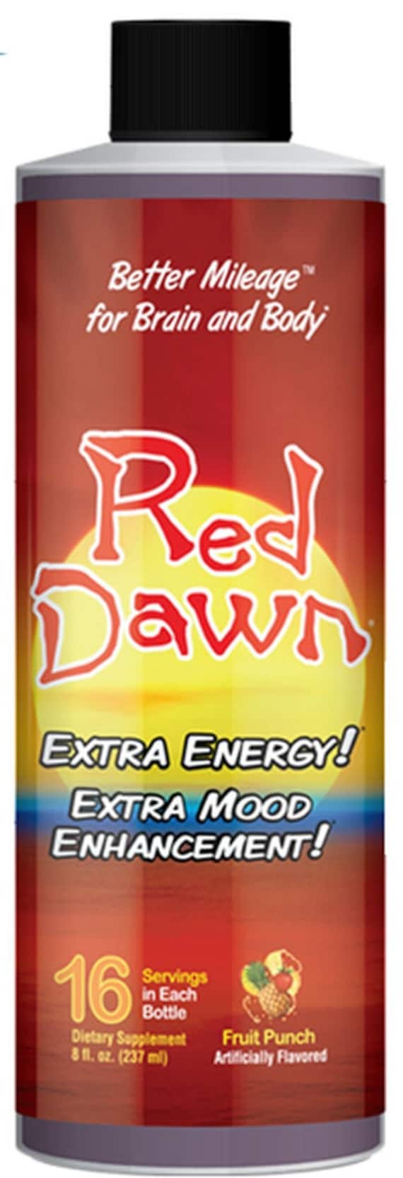 Red Dawn Energy 8oz Liquid Etsy