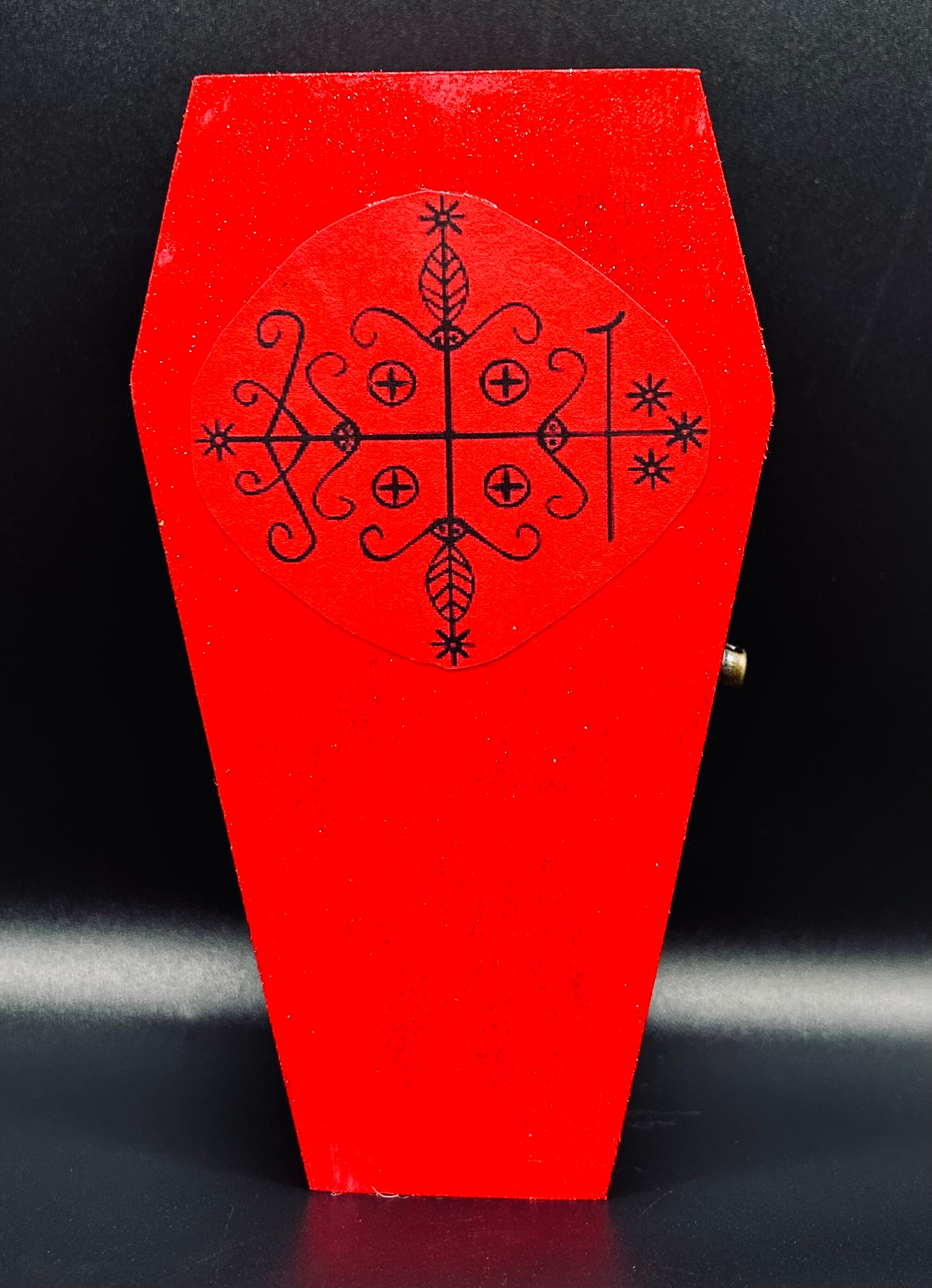 Papa Legba Coffin Altar, Papa Legba Altar Piece, Papa Legba Shrine