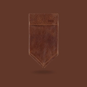 Leather Pocket Square