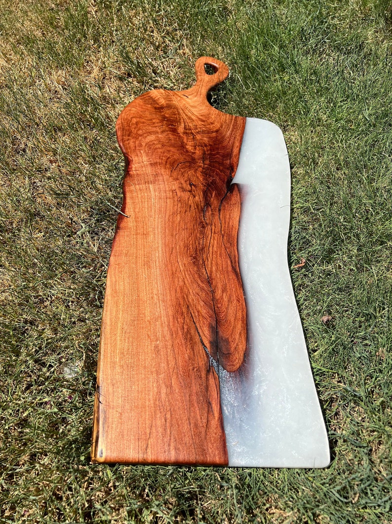 Handcrafted Mesquite and Epoxy Cutting Board /charcuterie Etsy