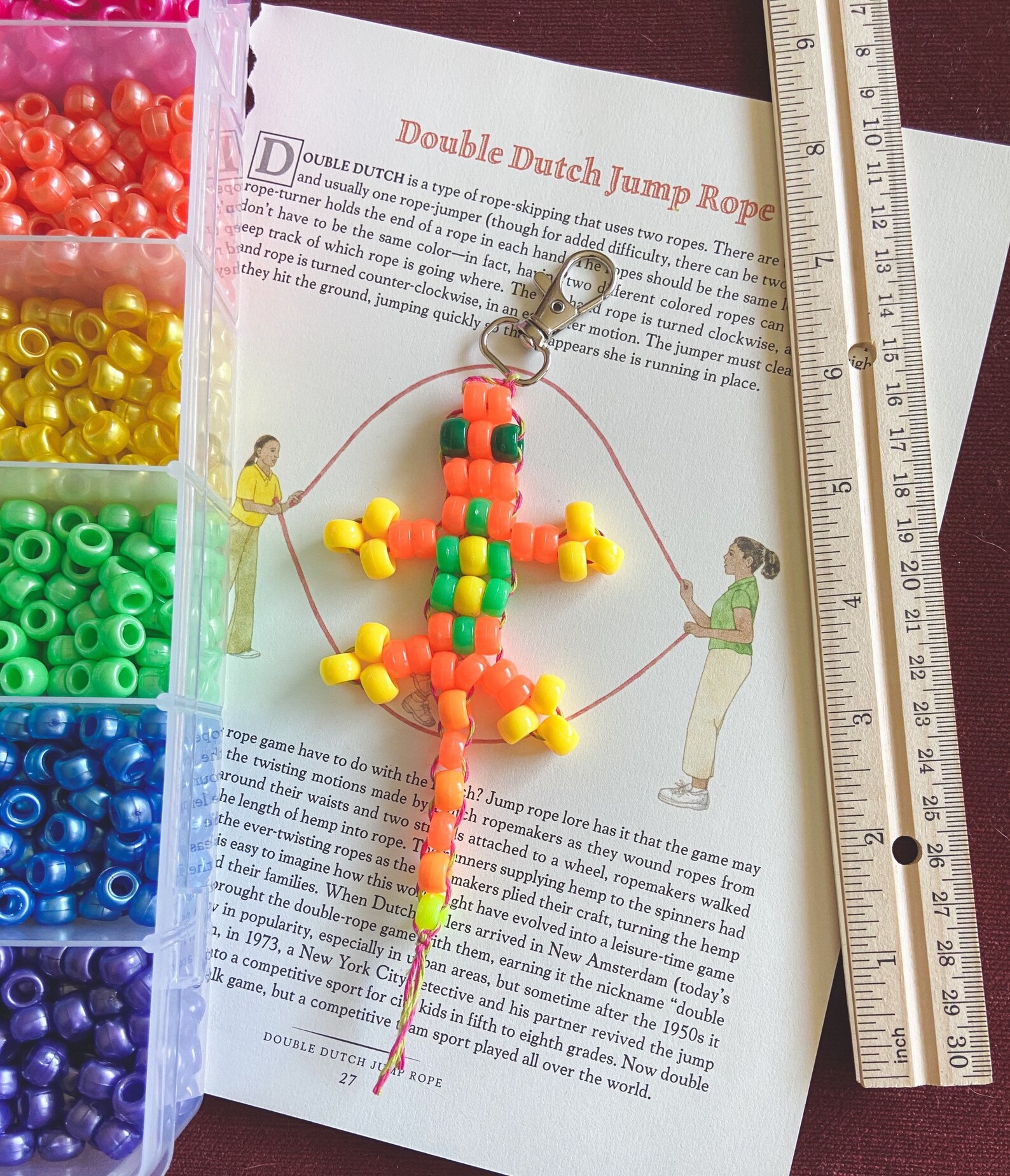 90s Gecko bead pet pony bead retro vibes 2000s keychain lizard Etsy