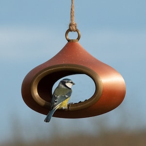 decorative bird feeder (copper)