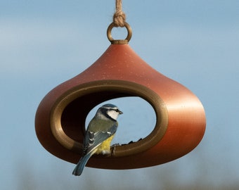 mangeoire à oiseaux déco (cuivre)