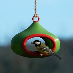 deco bird feeder (olive green)