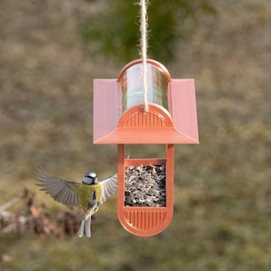 mangeoire à oiseaux design panoramique cuivre image 6