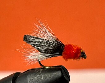 Black Delta Dry Fly Foam Body/Hook Size 10/Mix and Match with Other Flies