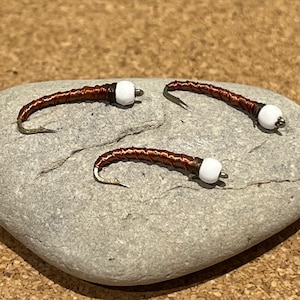 Quironómido, cono de helado marrón/tamaño de gancho 14