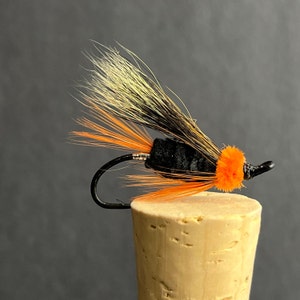Atlantic Salmon Flies- Orange Puppy | Hook size 6