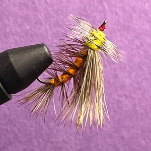 Stimulator Fishing Flies – Orange, Hook size 8