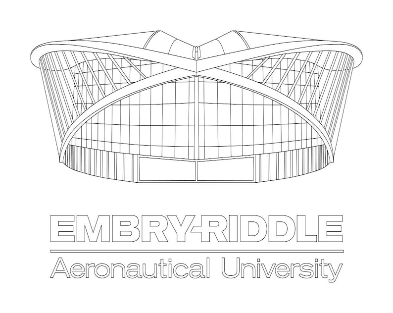 Embry Riddle Student Union SVG File - Etsy