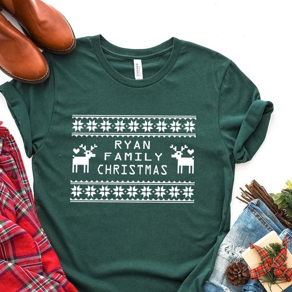 Matching Family Christmas Shirts, Christmas Shirts, Custom Family Shirts, Family matching shirt, Christmas Gifts, Christmas Sweatshirt