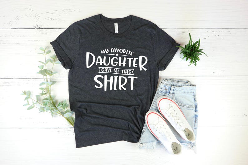 Camiseta divertida para papá: Mi regalo favorito para hija imagen 3