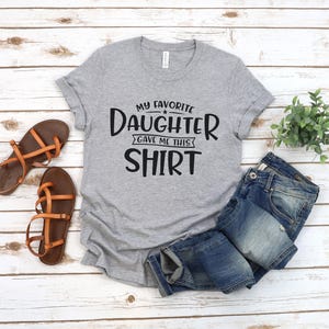 Camiseta divertida para papá: Mi regalo favorito para hija imagen 4