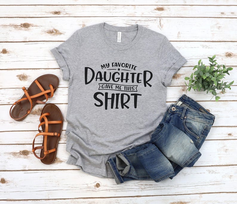 Camiseta divertida para papá: Mi regalo favorito para hija imagen 4