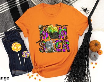 Funny Halloween Momster Shirt, Gifts for Mom