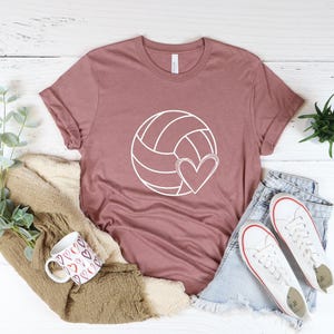Volleyball Heart Shirt, Volleyball Game Shirt, Sportive Shirt, Volleyball Team Shirt, Volleyball Player Shirt,Cute Volleyball Shirt,Gift Tee