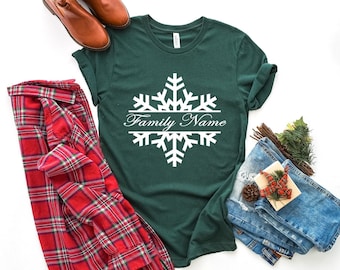 Personalized Family Christmas Shirts: Matching Holiday Pajamas
